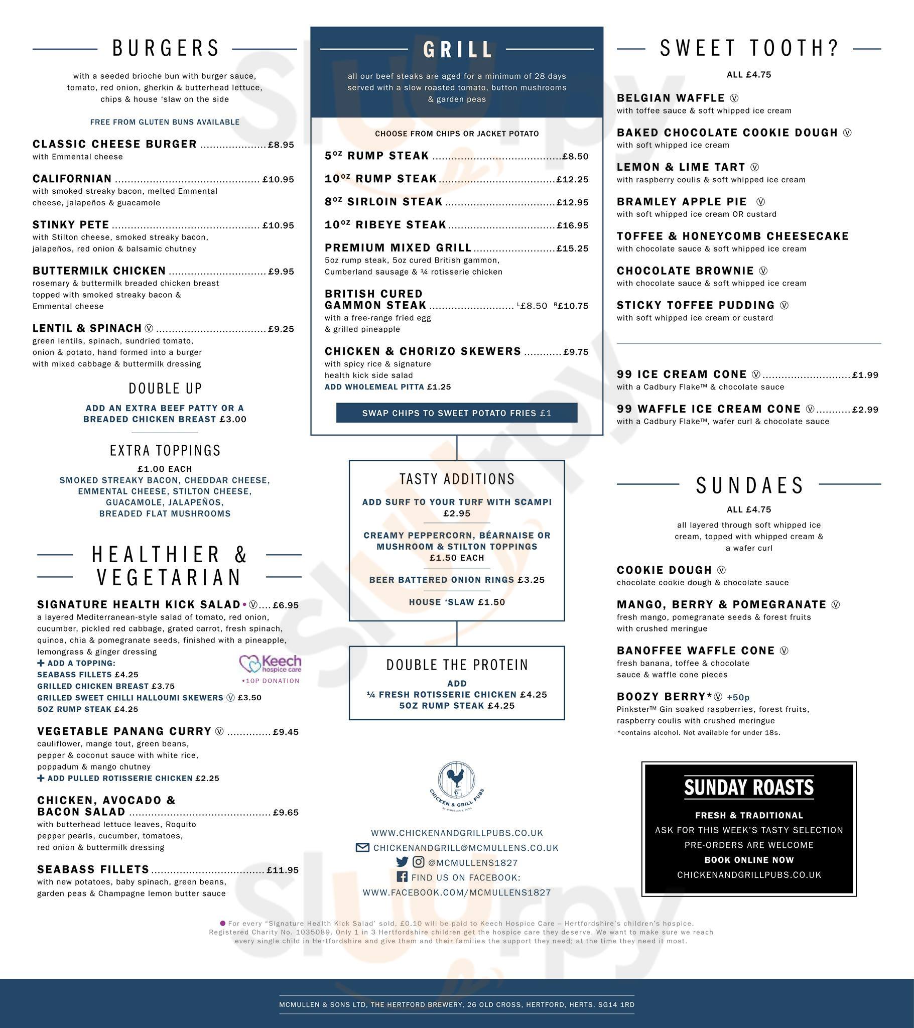 prince louis braintree menu