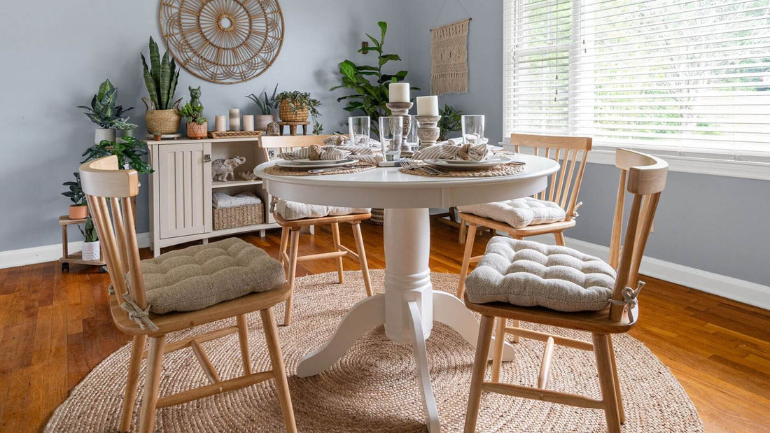 boho dining room chairs