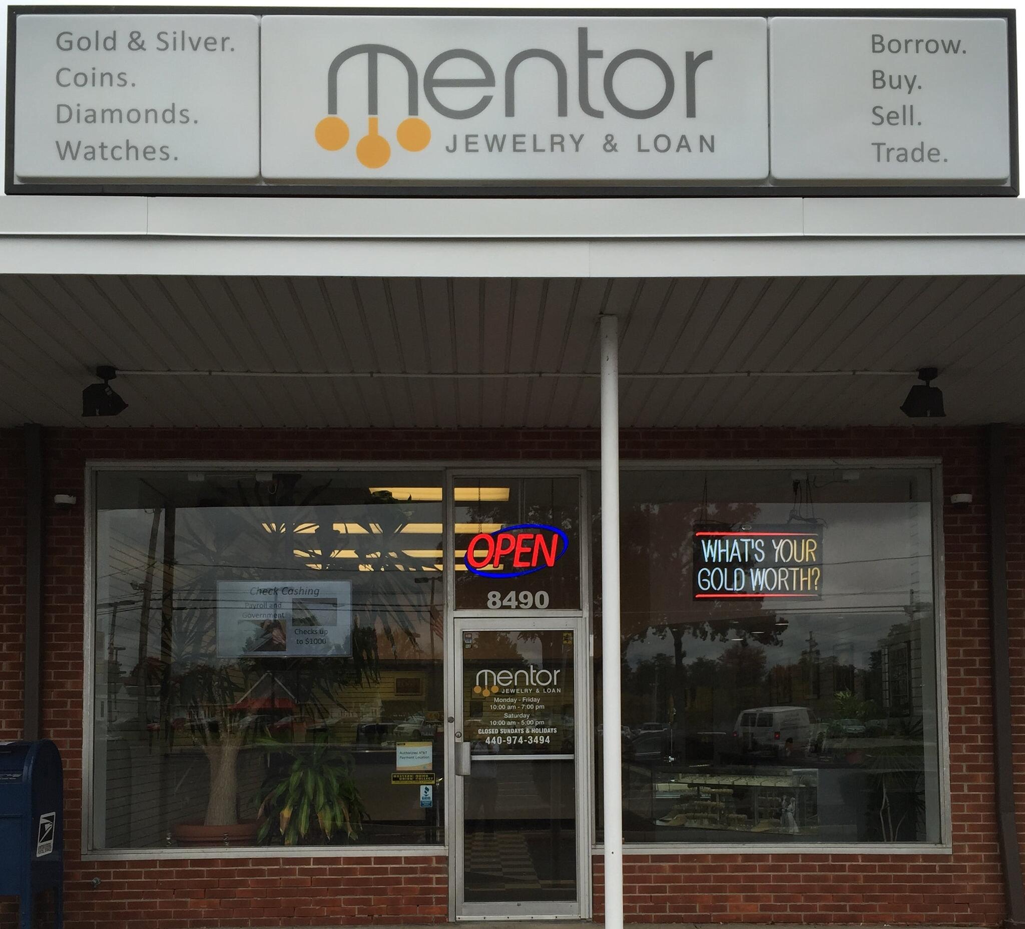 mentor jewelry & loan mentor oh