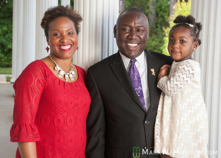 benjamin crump wife picture