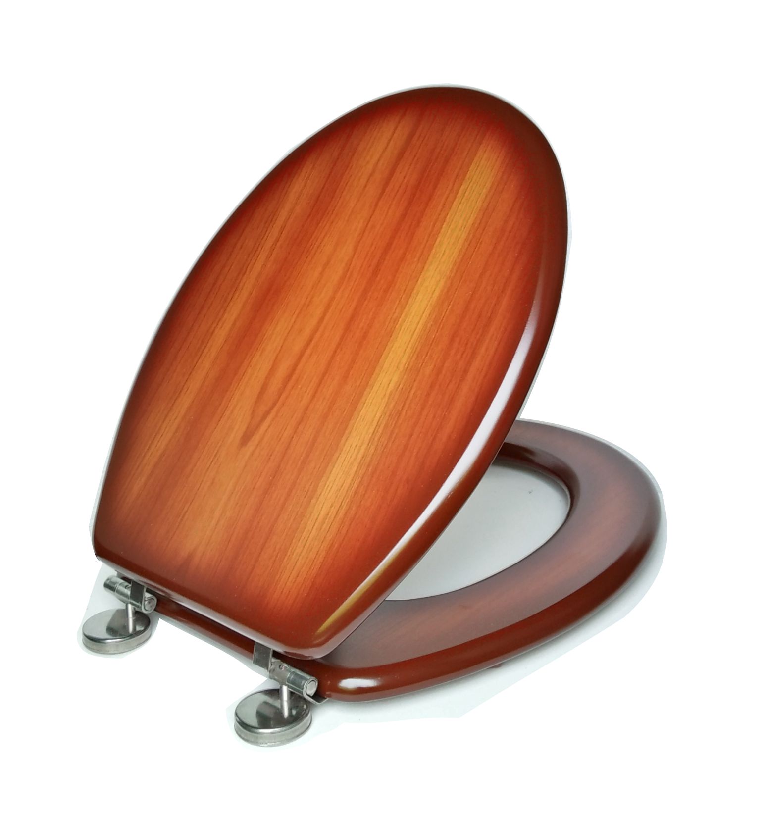 elongated wood toilet seat