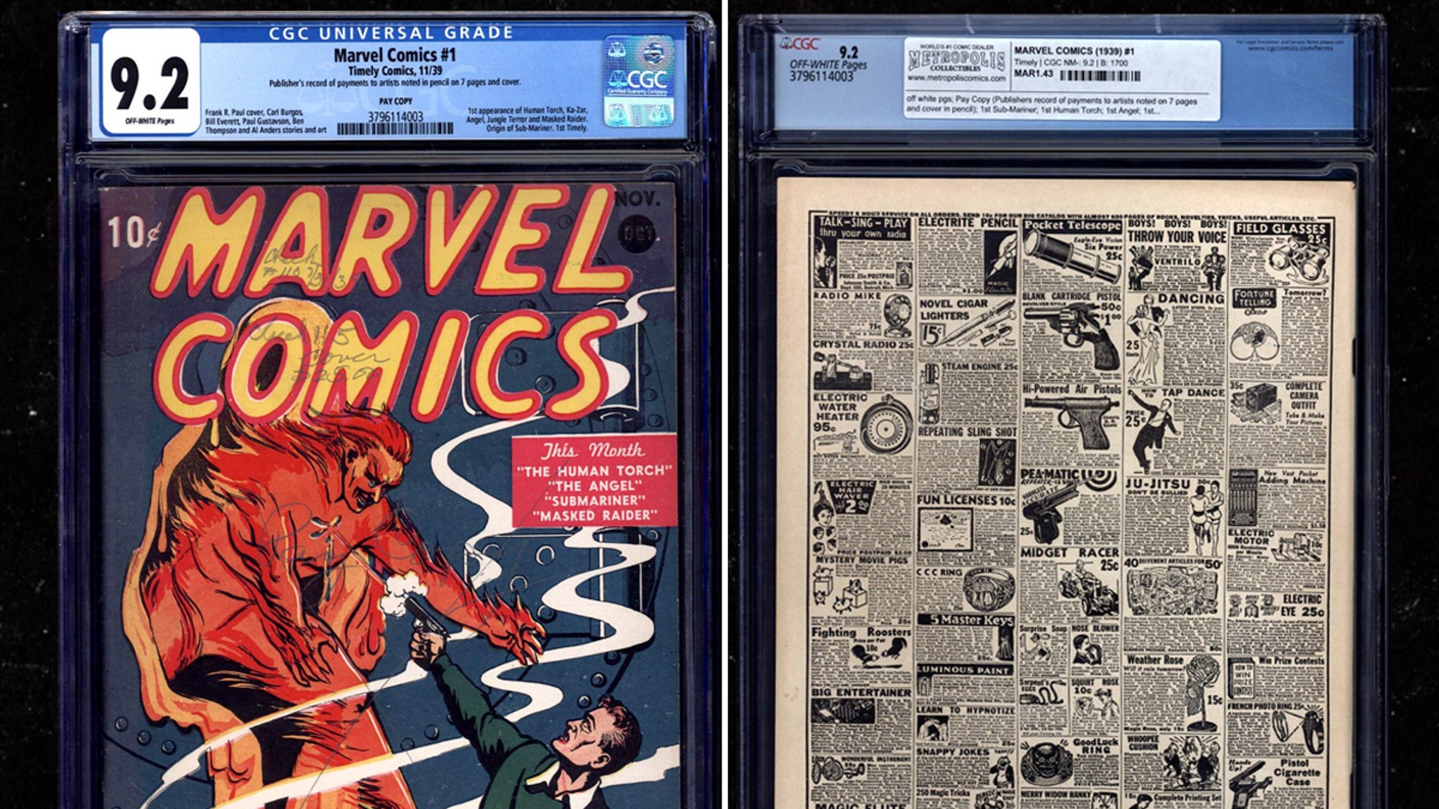 marvel comics 1 1939 download