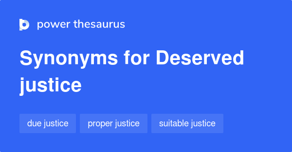 deserve synonym