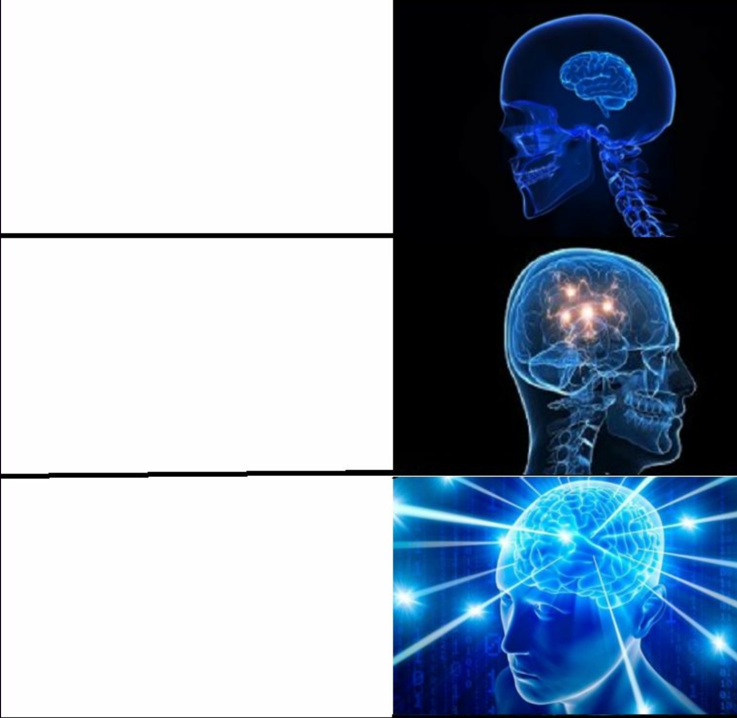 big brain meme template