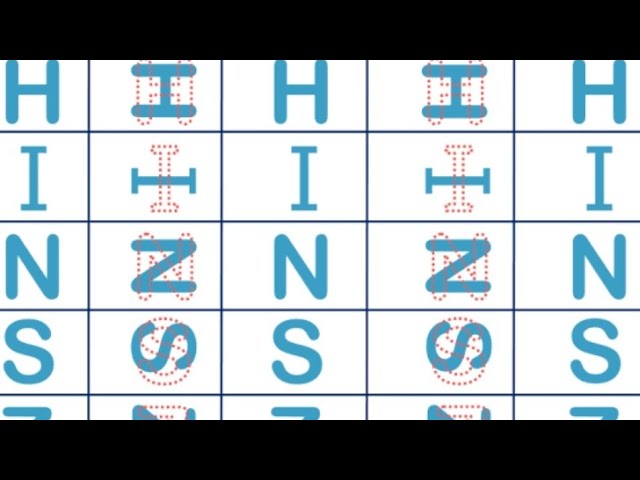 letters with rotational symmetry of order 2