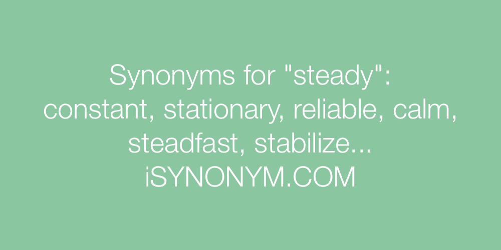 steady synonym