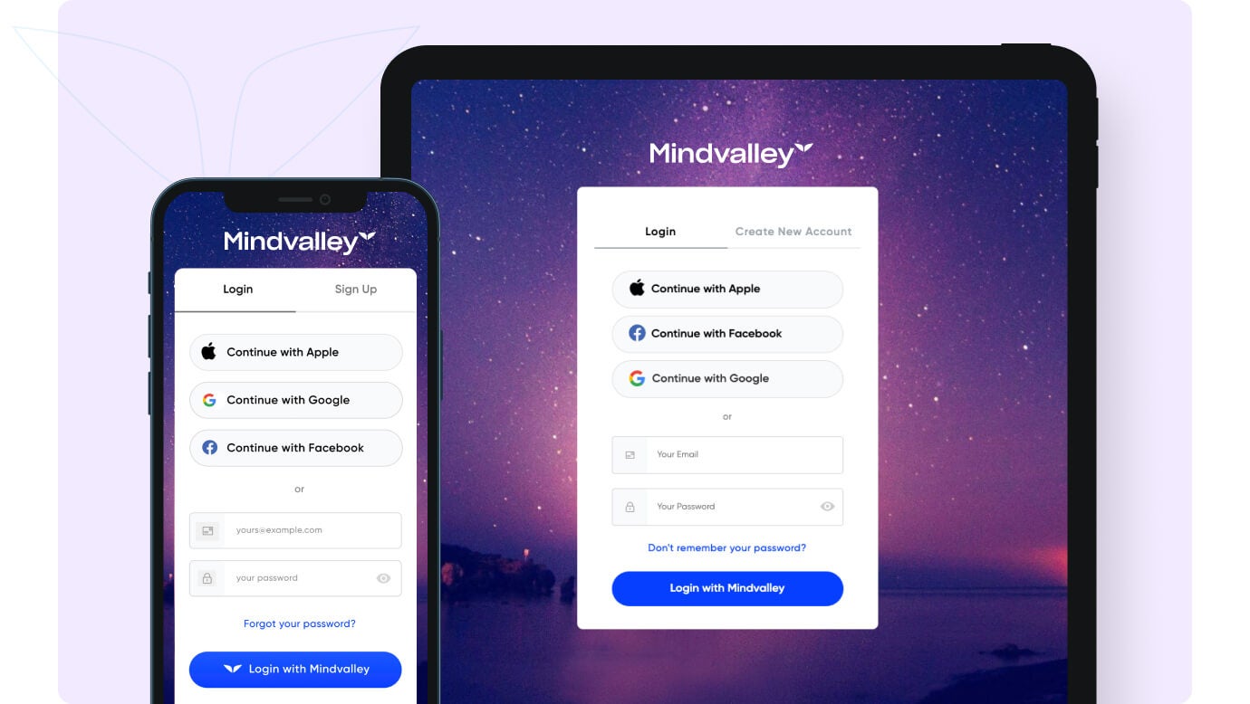 mindvalley login