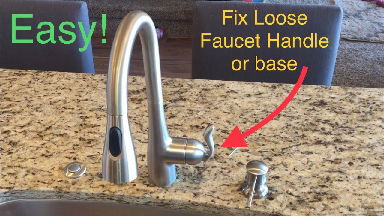 wobbly kitchen faucet