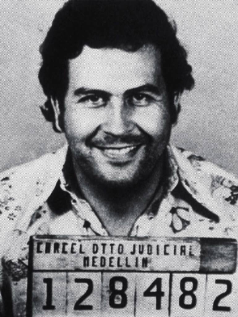 pablo escobar mug shot