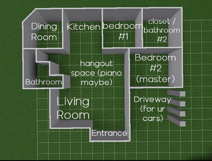 bloxburg floor plan