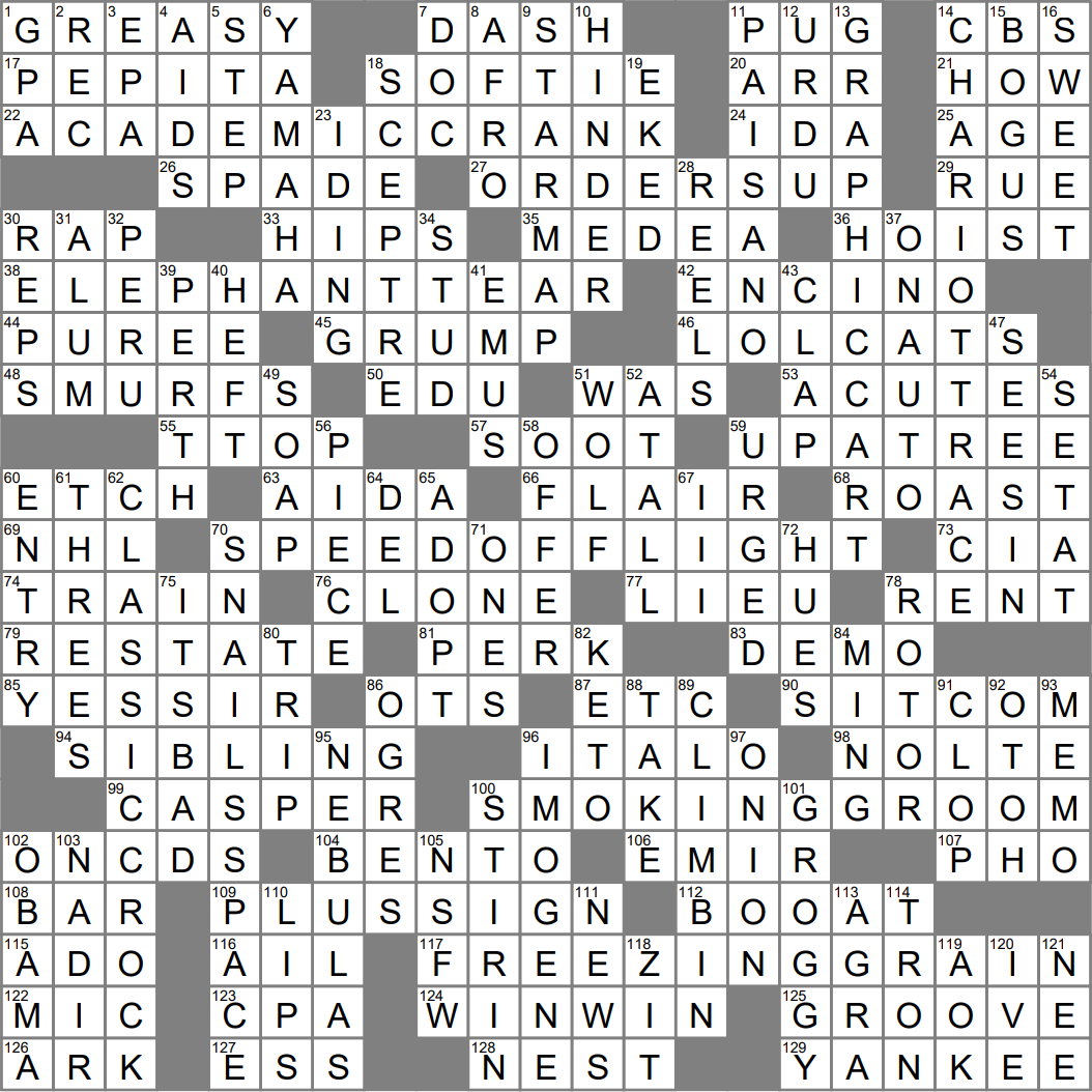 repeat performance crossword clue