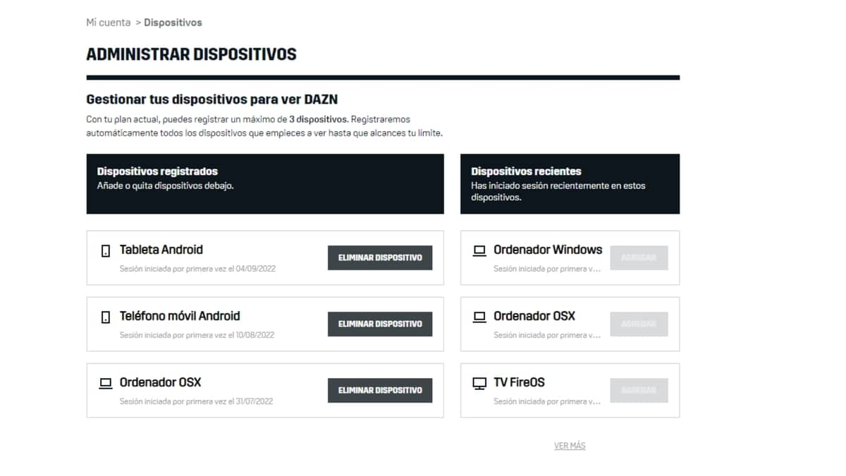 dazn. com/help/articles/manage-devices