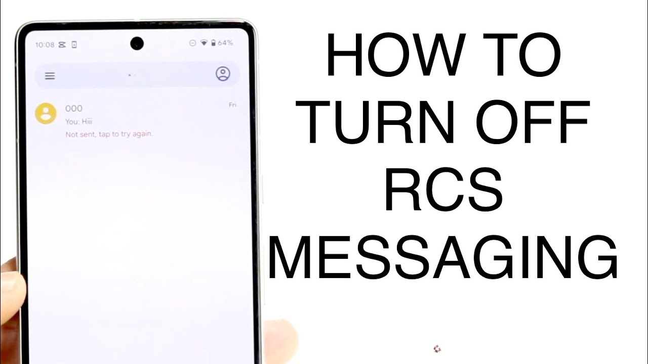 turn off rcs messaging samsung