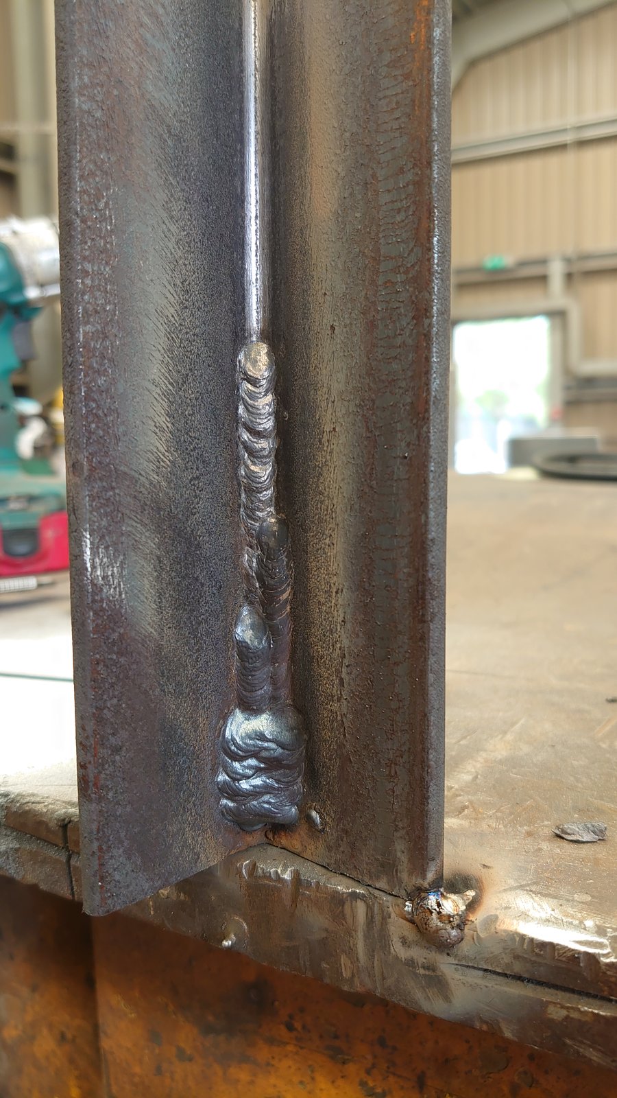 welding 7018 vertical up