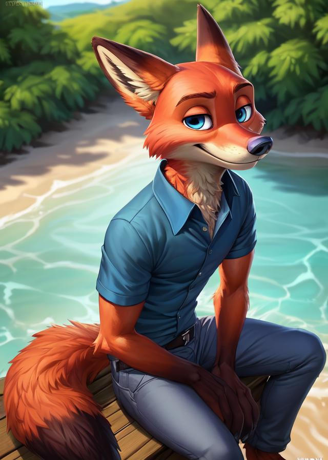 fox from zootopia