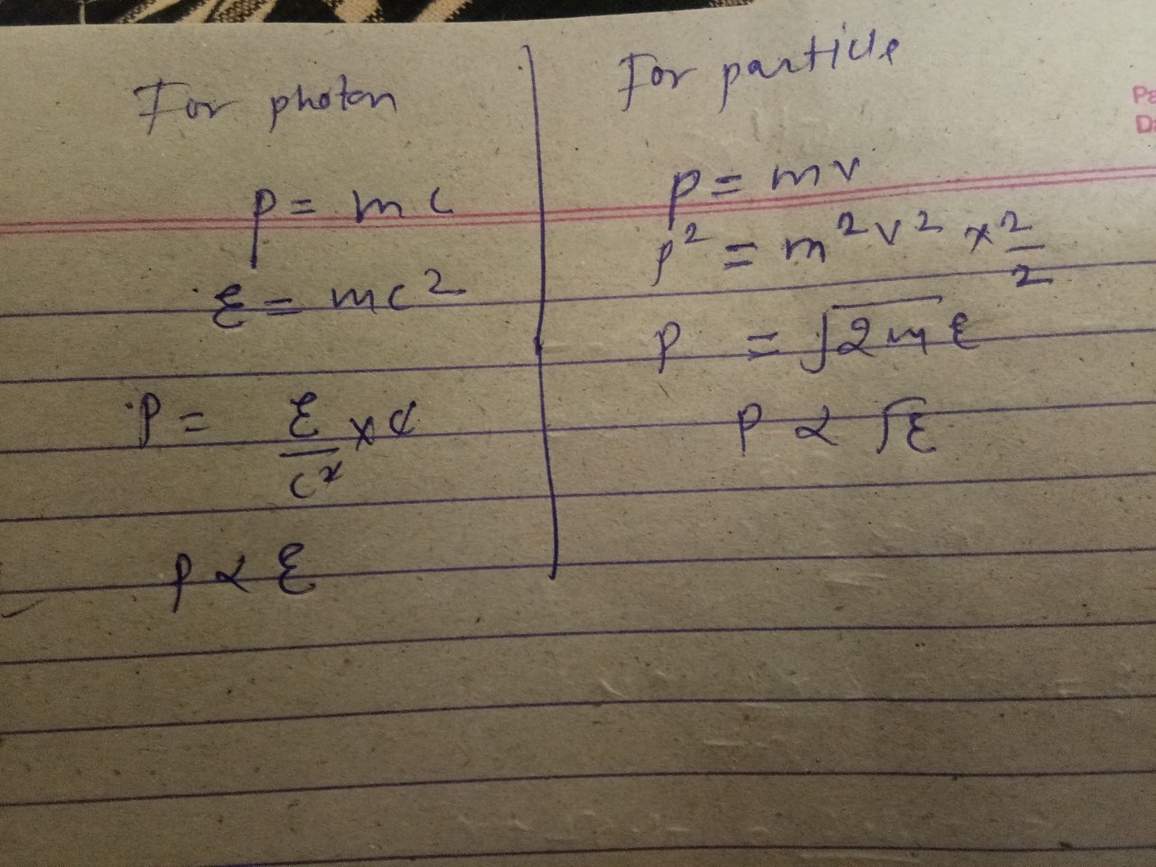 momentum is directly proportional to