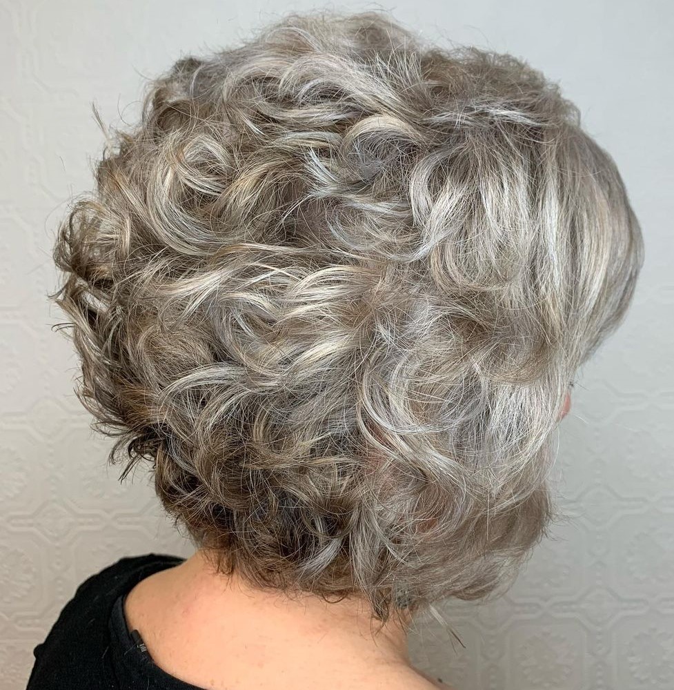 short curly haircuts for over 50