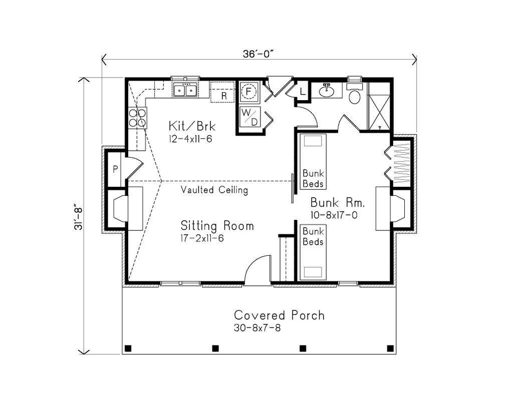 1 bedroom cabin plans