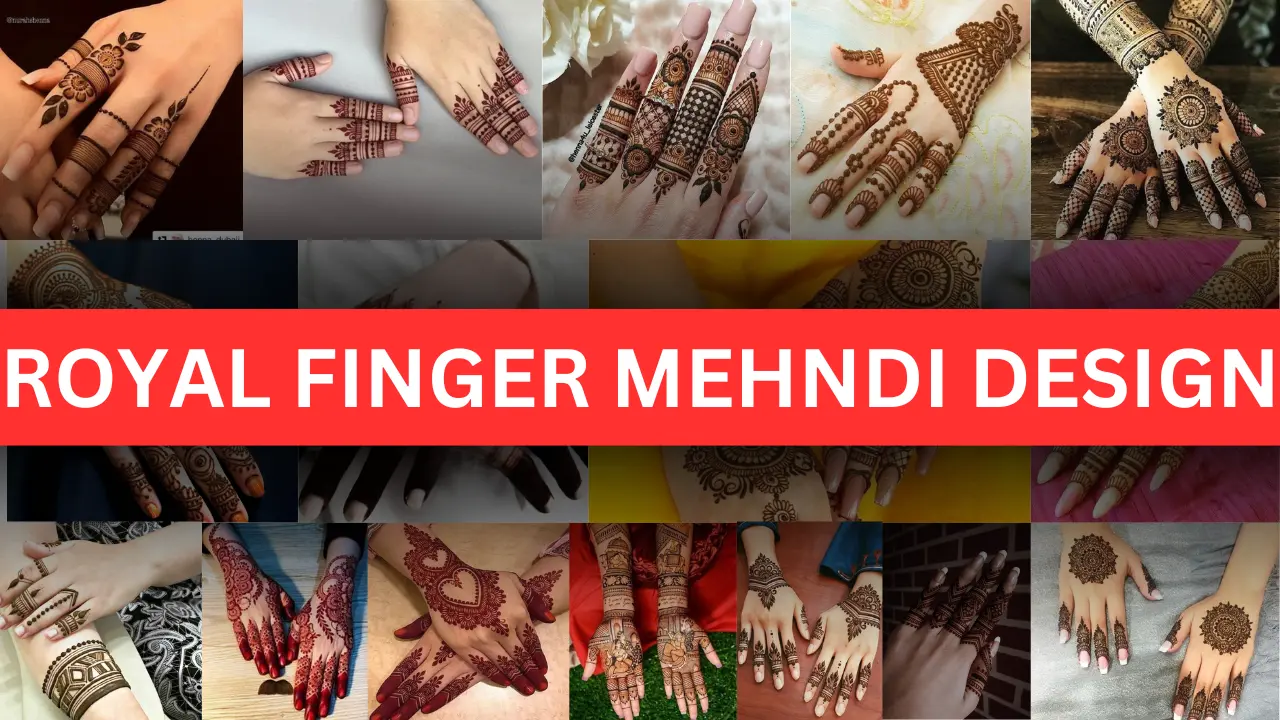 mehndi designs fingers