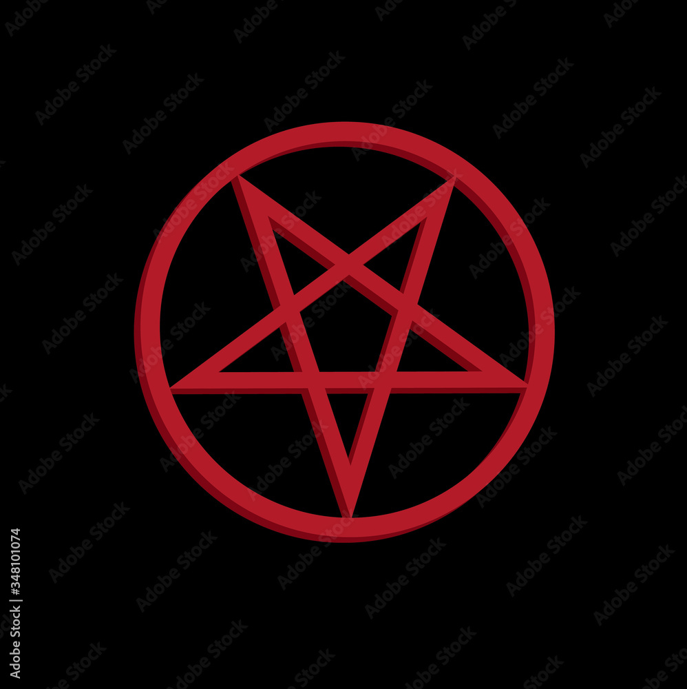 upside pentagram