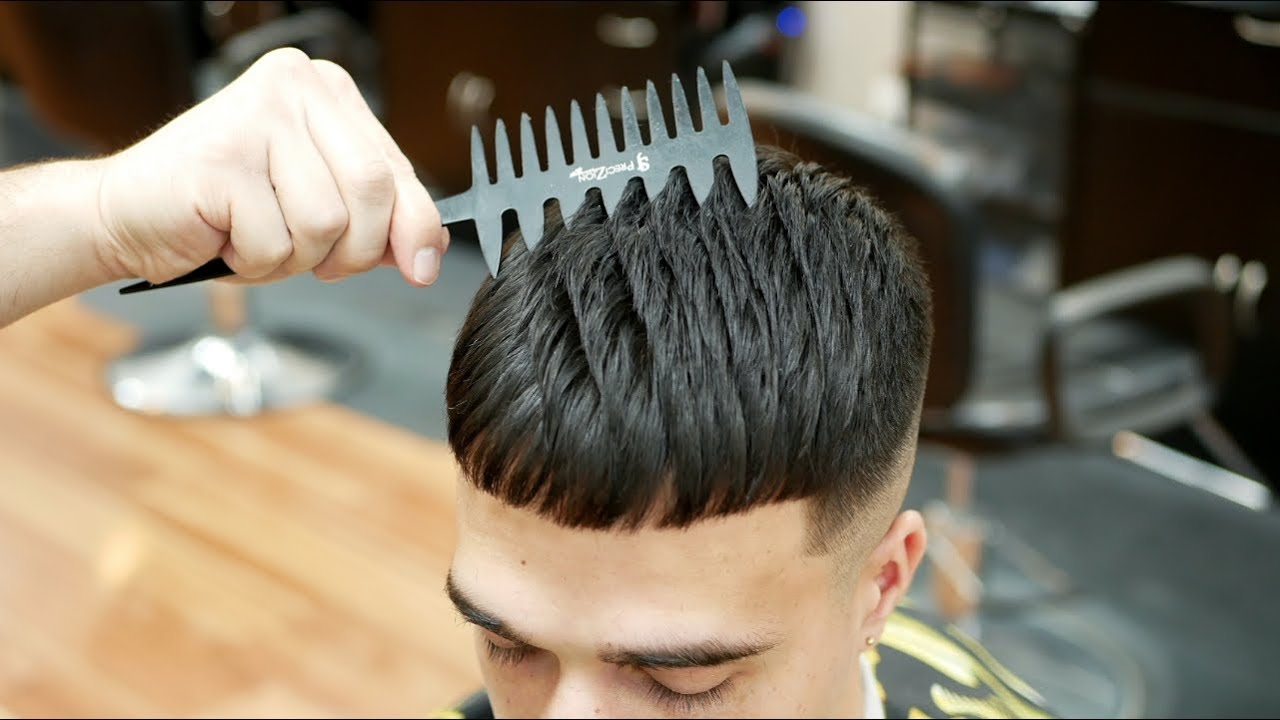 corte de pelo hombre texturizado