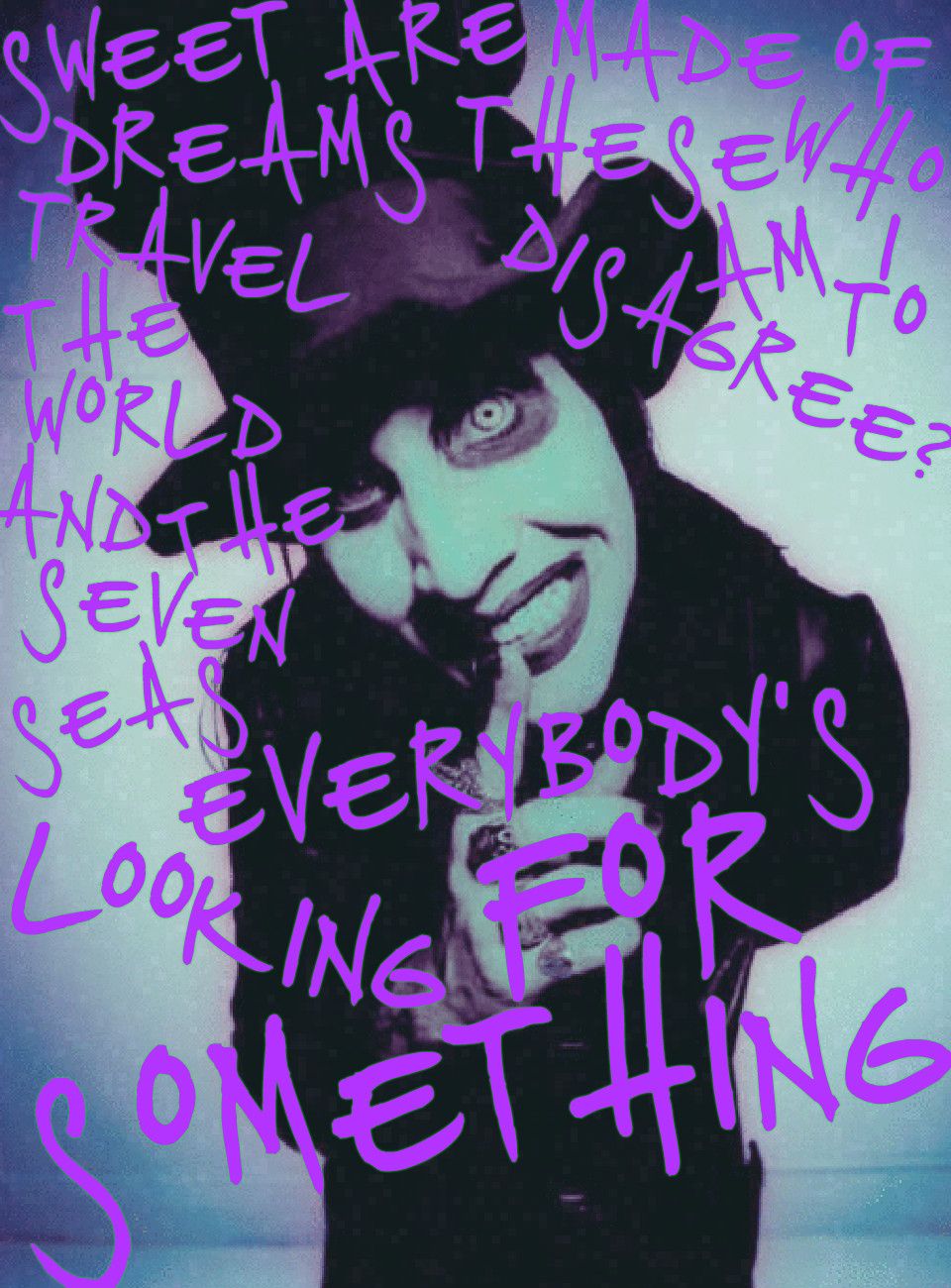 lyrics to sweet dreams by marilyn manson