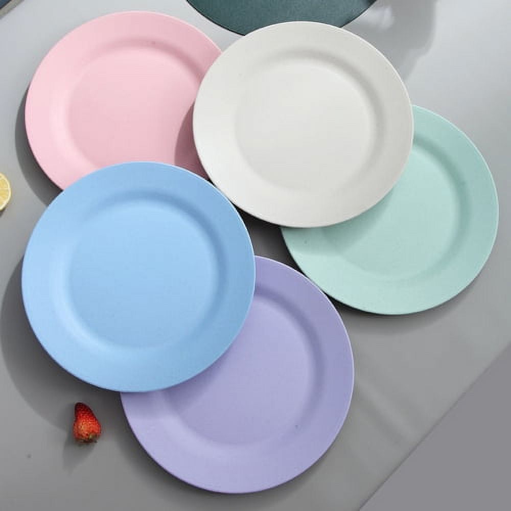 plastic plates that are microwave and dishwasher safe