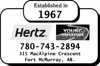 hertz rental fort mcmurray