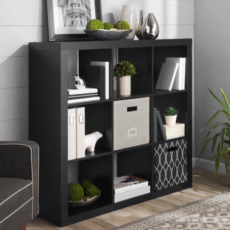 black cube shelf