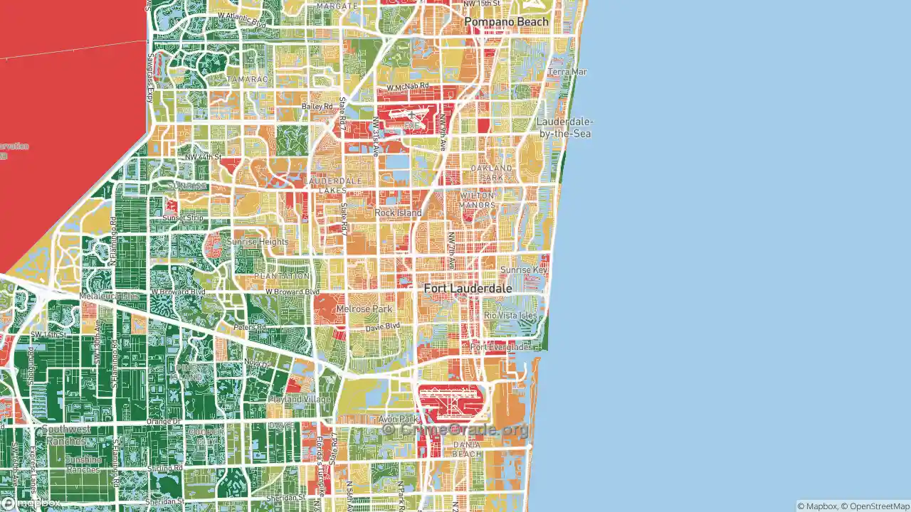 fort lauderdale crime rate 2022