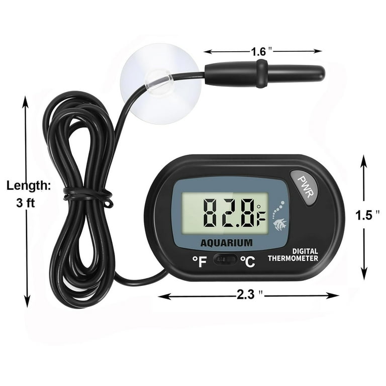 digital fish tank thermometer