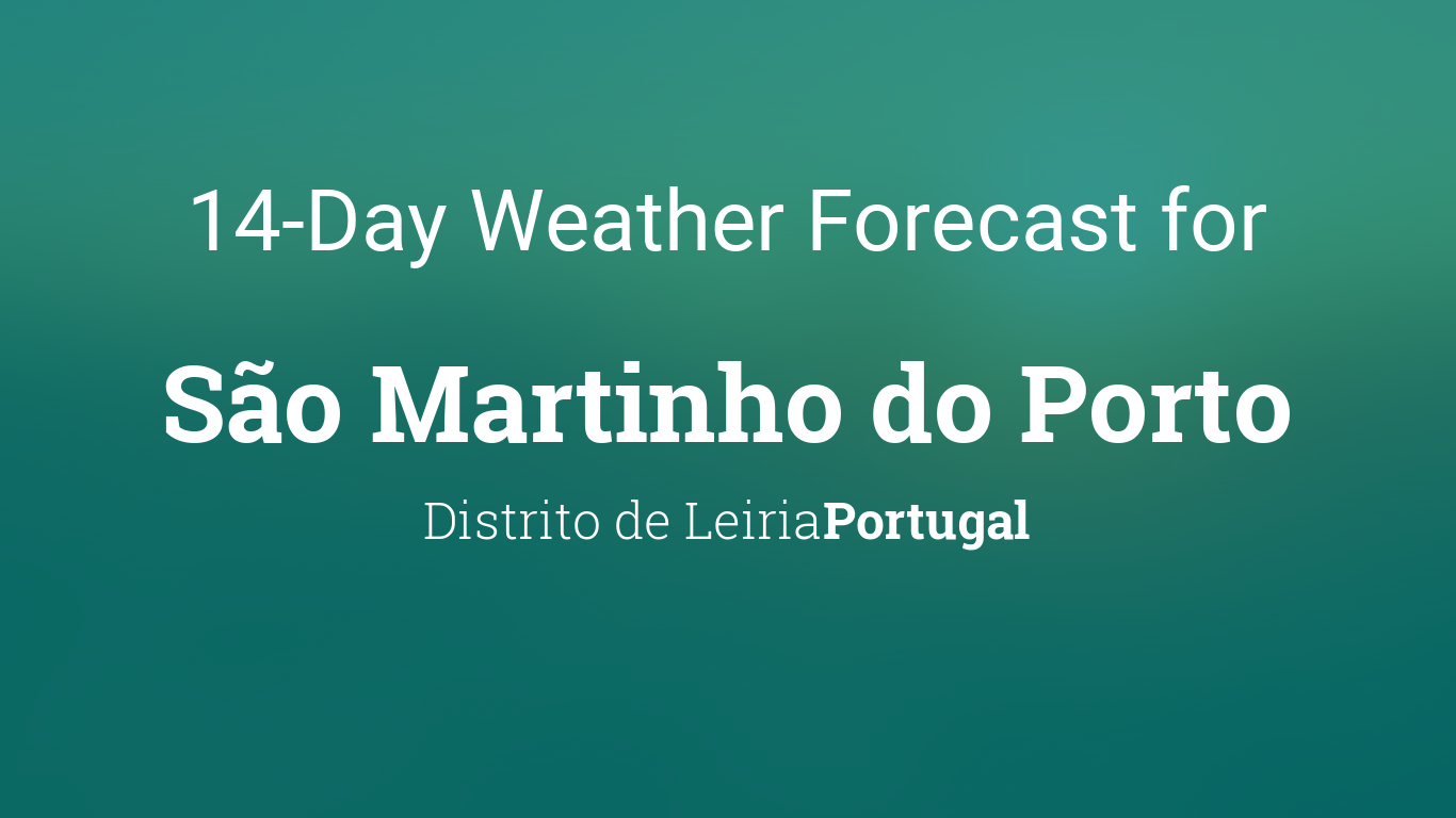 porto weather forecast 14 days