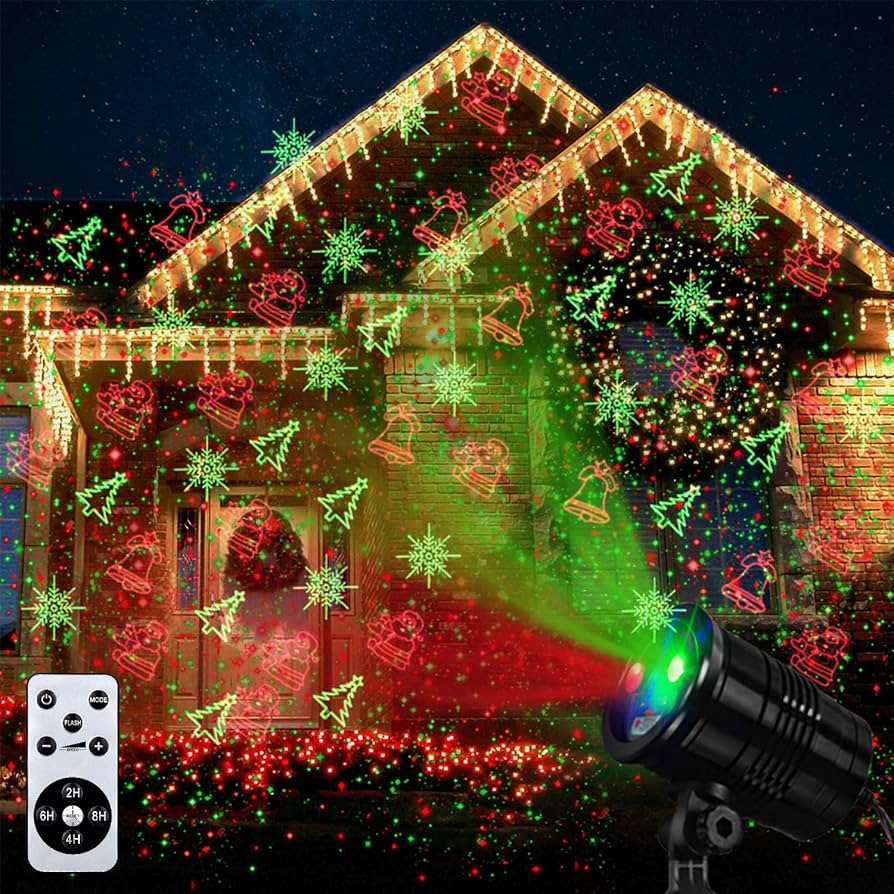 christmas laser lights outdoor