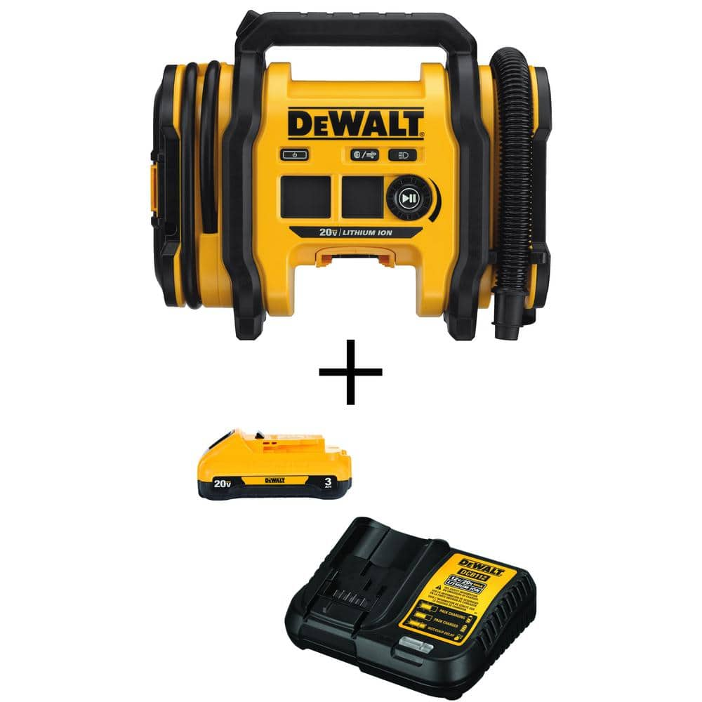 dewalt cordless tire inflator