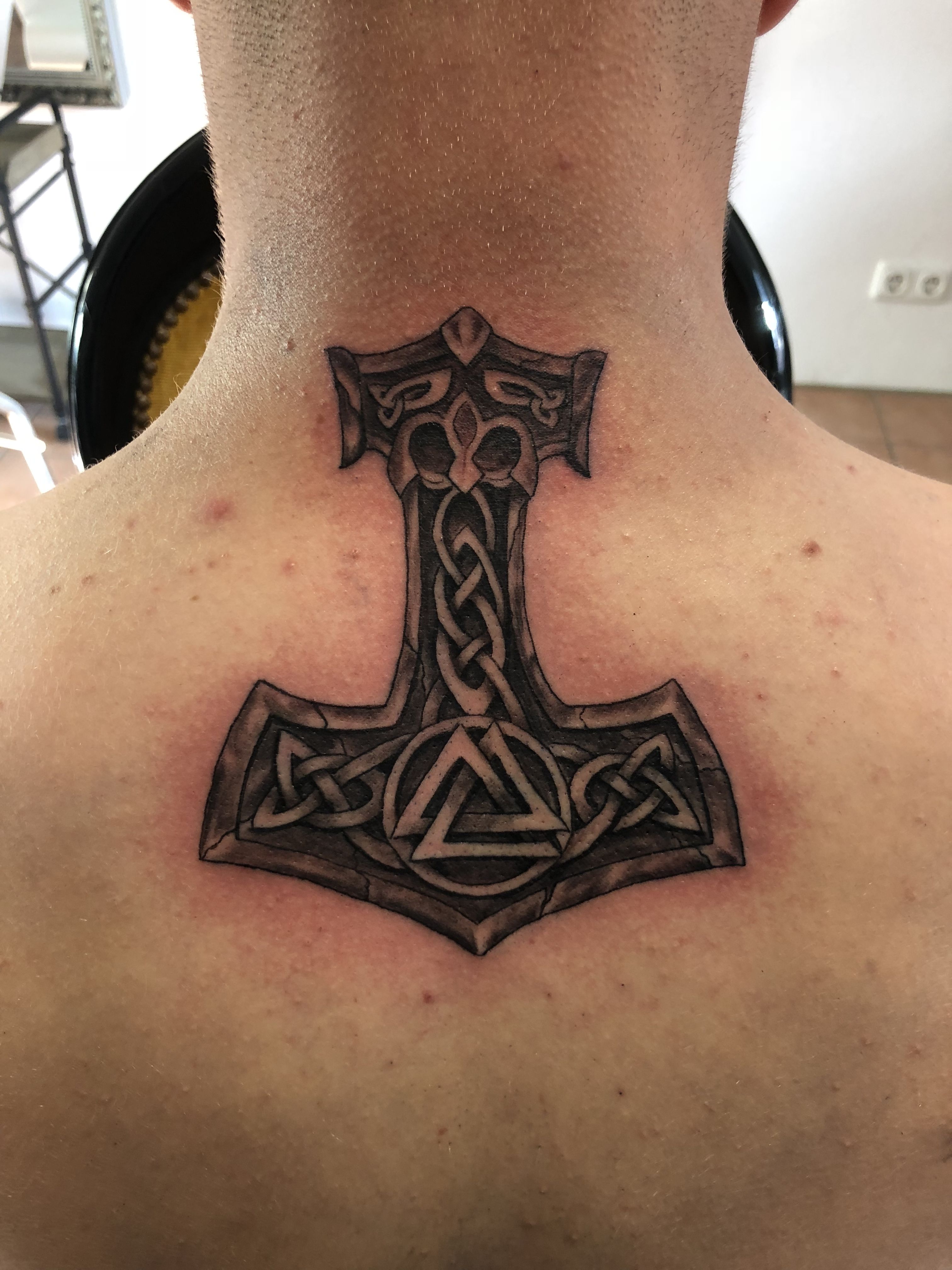 tattoos of thors hammer