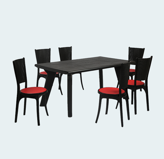 supreme plastic dining table