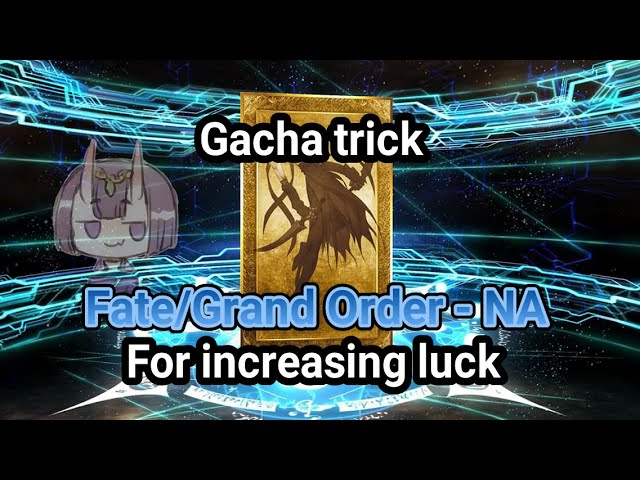 fgo ssr trick