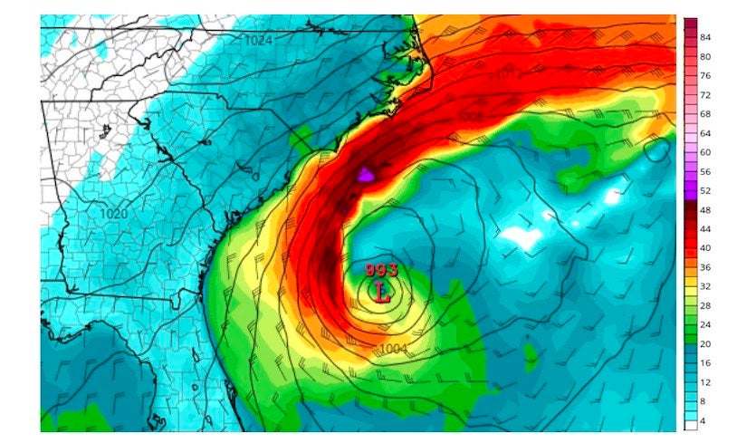 east coast forecast