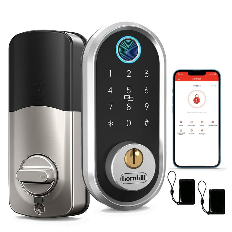 how to lock hornbill smart lock