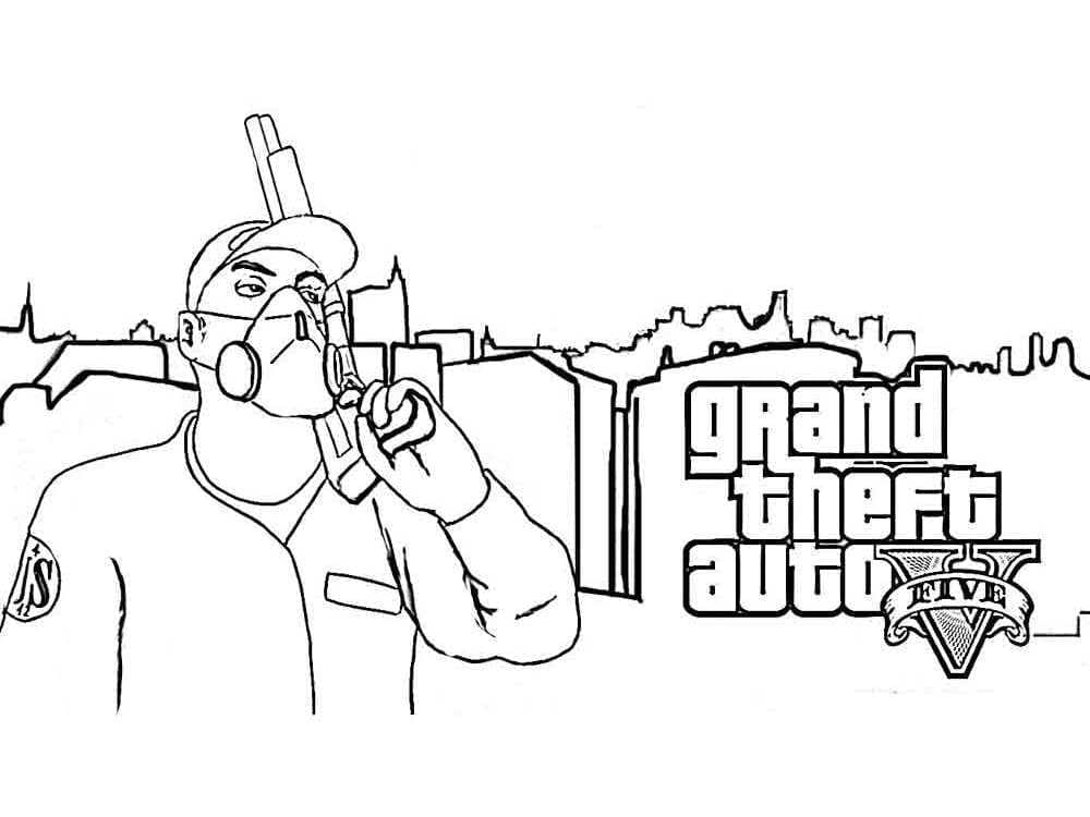 gta dibujos