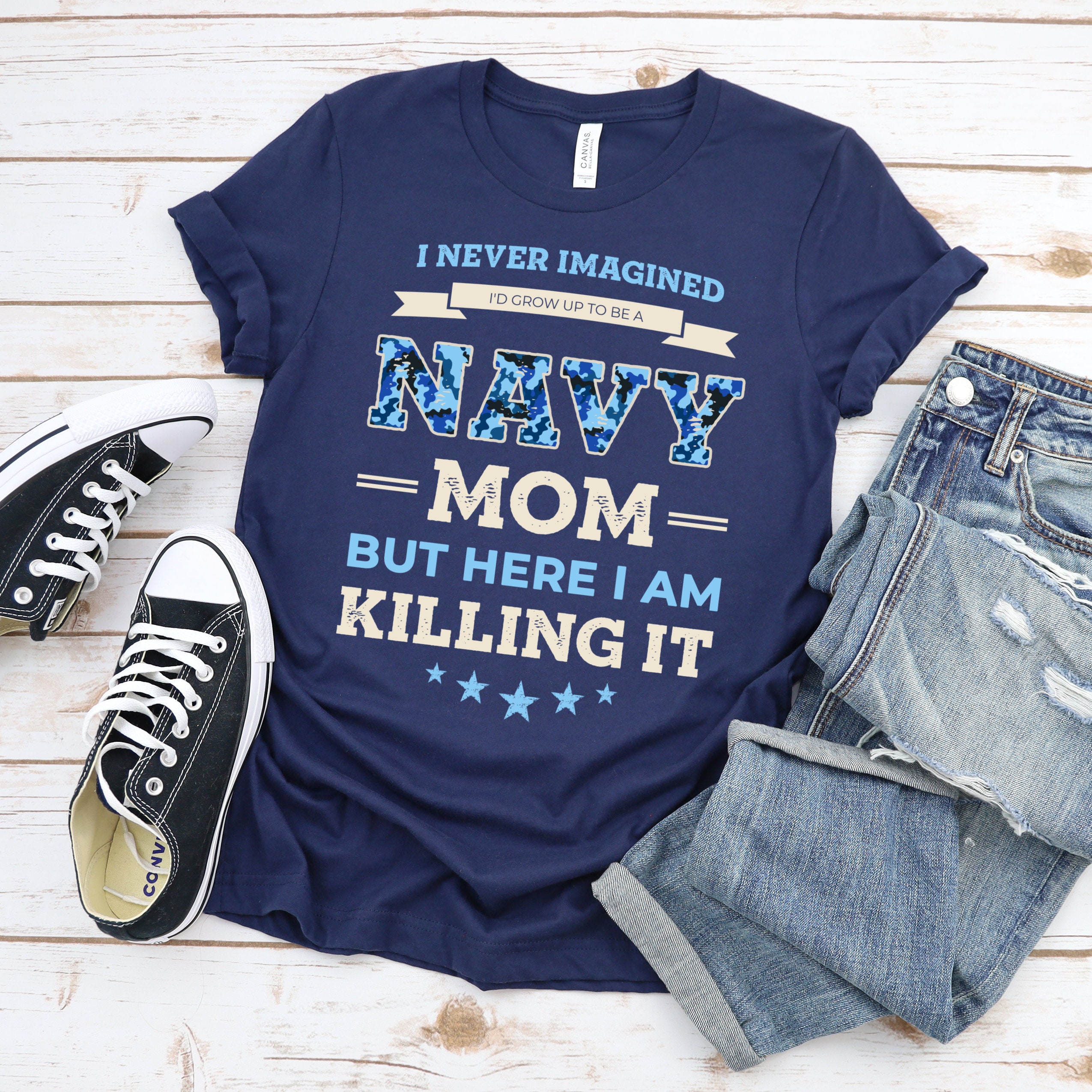 navy mom shirts