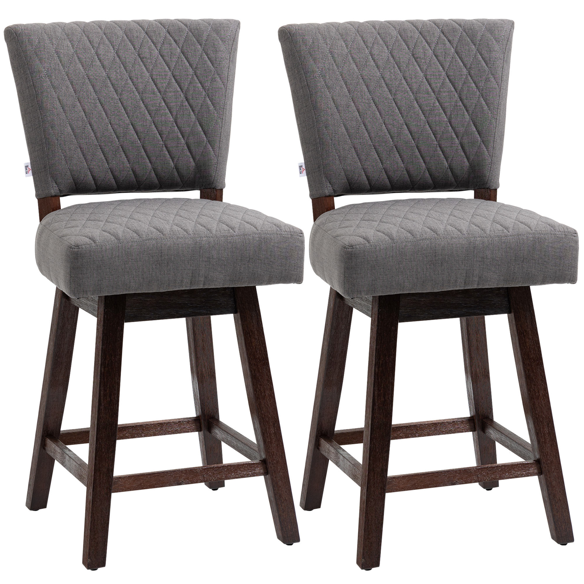 grey swivel counter stools with backs