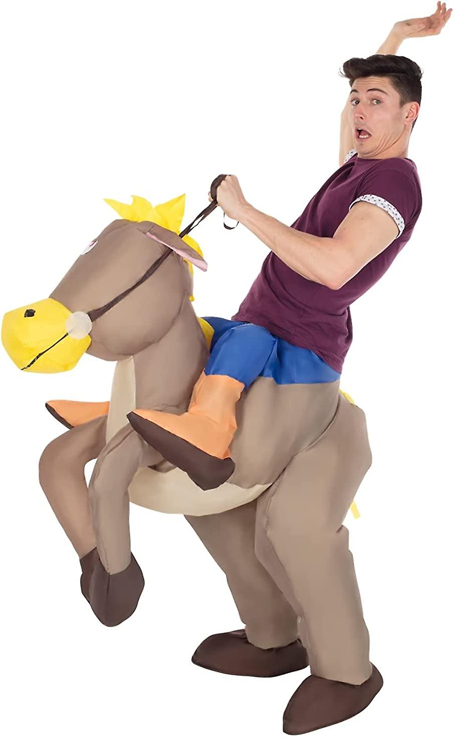 inflatable horse costume