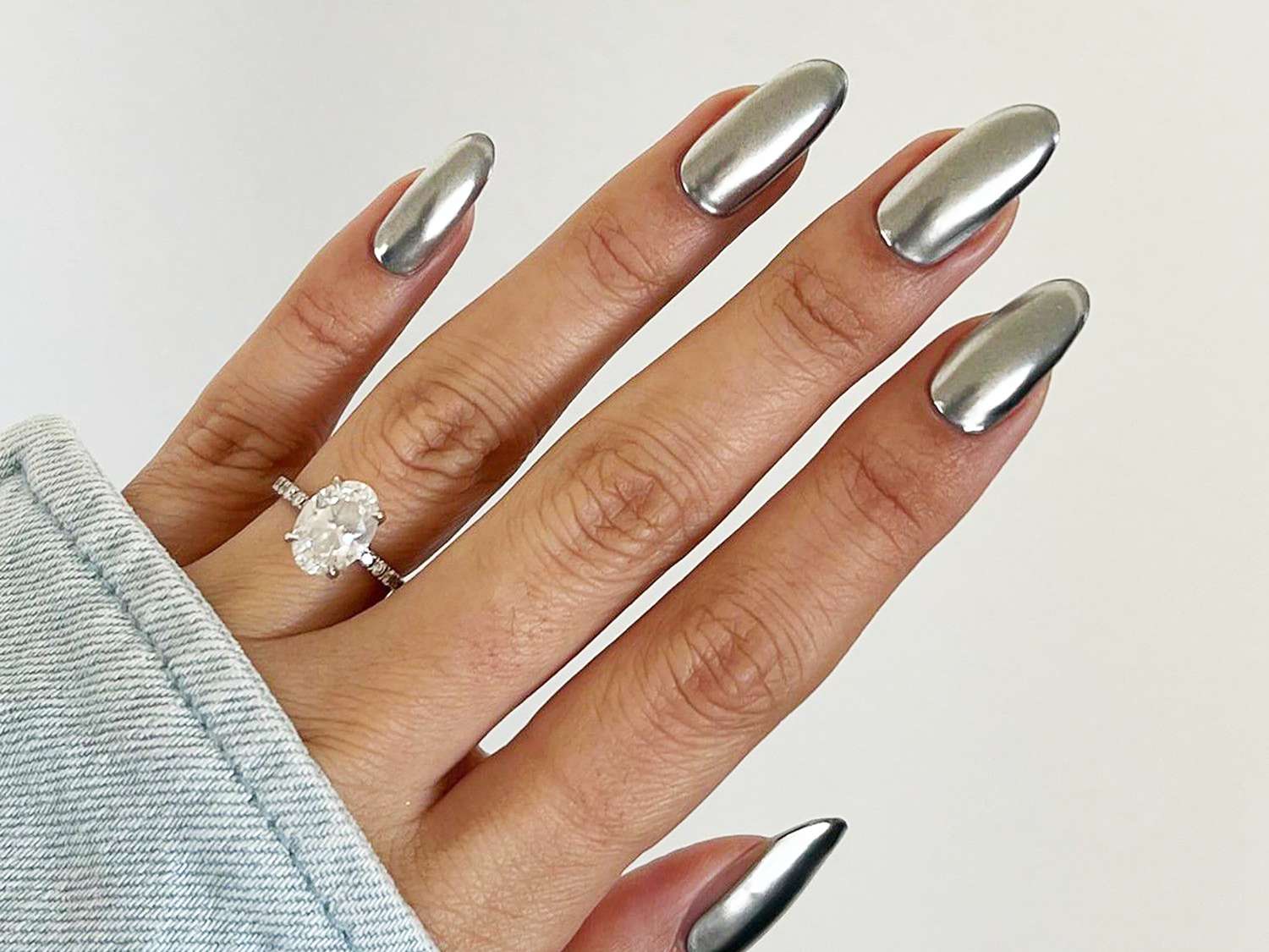 chrome nail designs