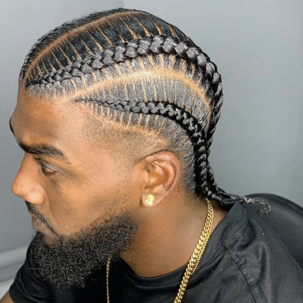 hair braiding for men near me