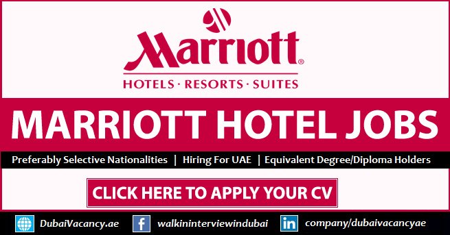 marriott job openings