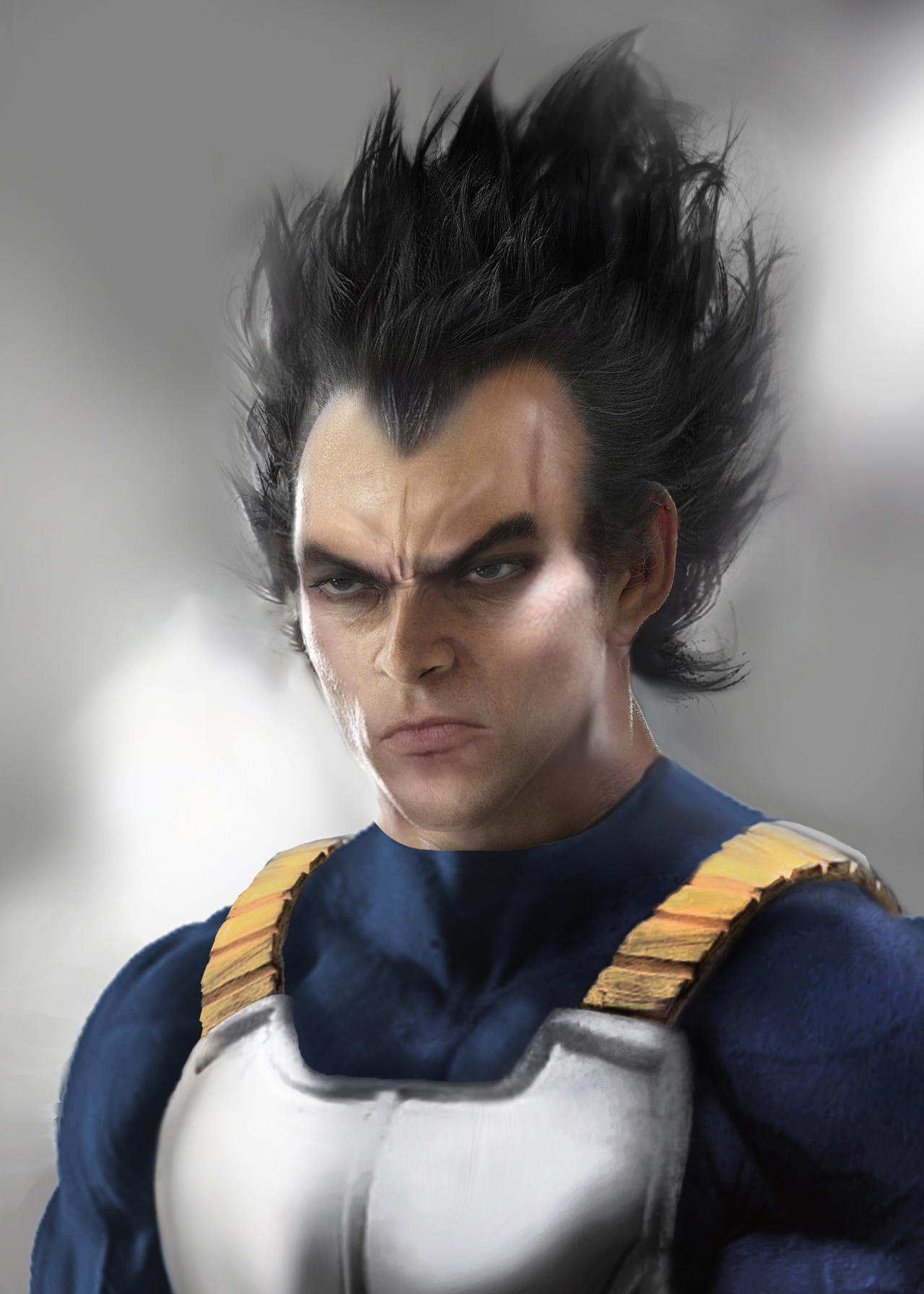 vegeta hair real