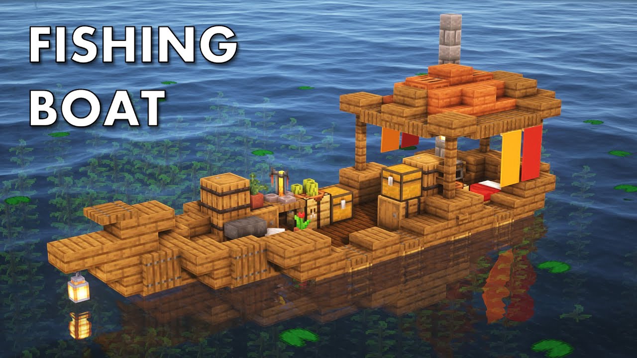 how to build a boat in minecraft