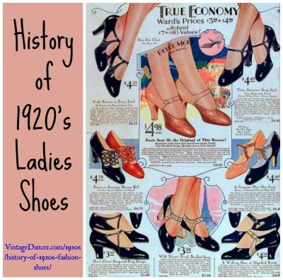 1920s female shoes