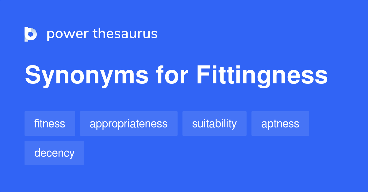 fitness synonym